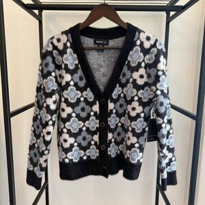 Bailey 44 Floral Knit Cardigan Sweater
